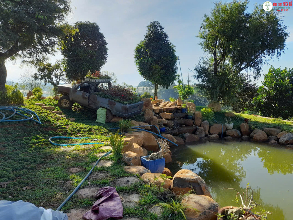 10 KIỂU TRANG TRÍ CẢNH QUAN SÂN VƯỜN ĐÓN TẾT CHO BIỆT THỰ – RESORT NHA TRANG