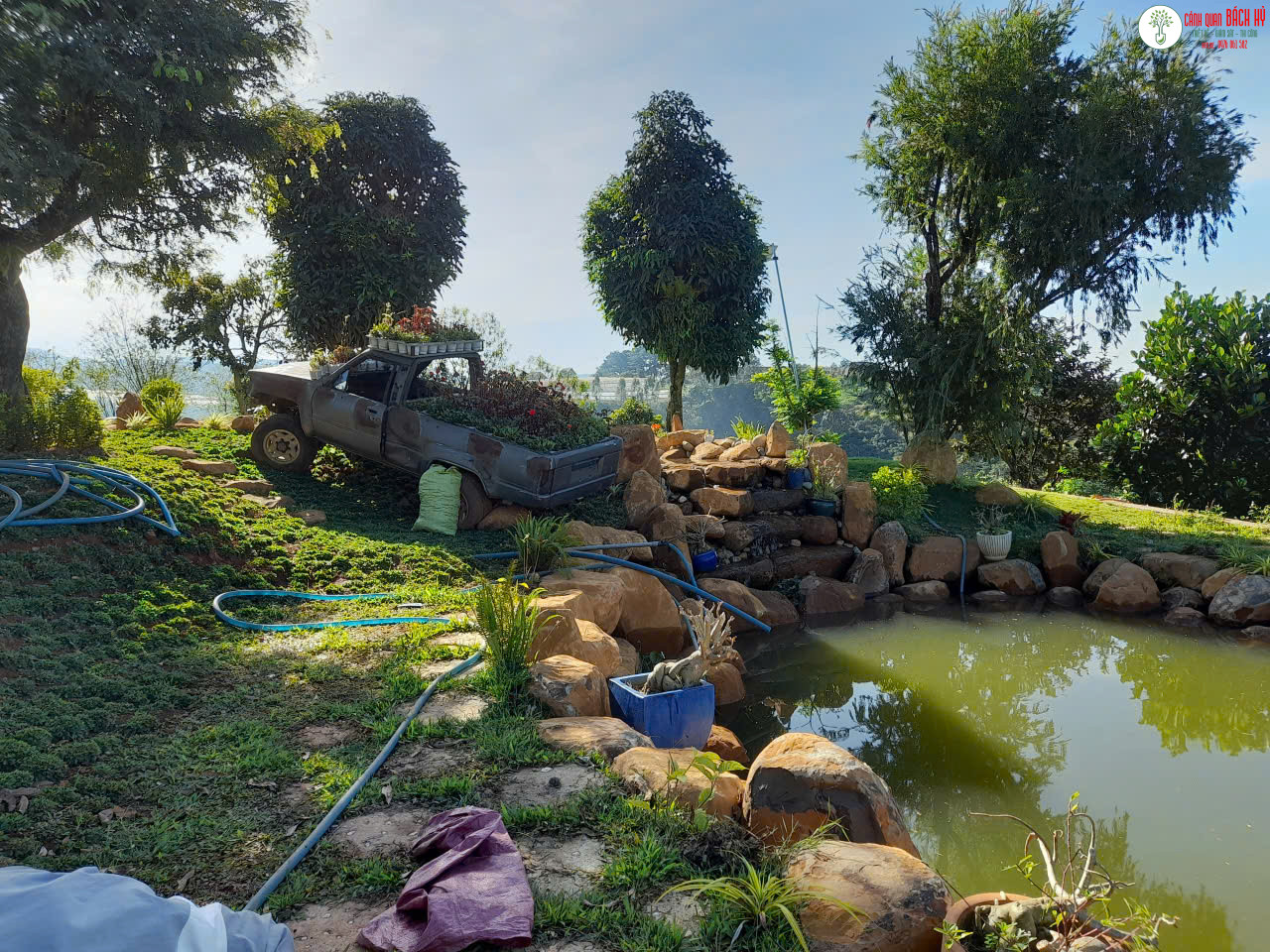 10 KIỂU TRANG TRÍ CẢNH QUAN SÂN VƯỜN ĐÓN TẾT CHO BIỆT THỰ – RESORT NHA TRANG